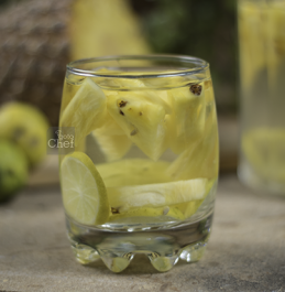 Pineapple Lemon Detox Water Recipe